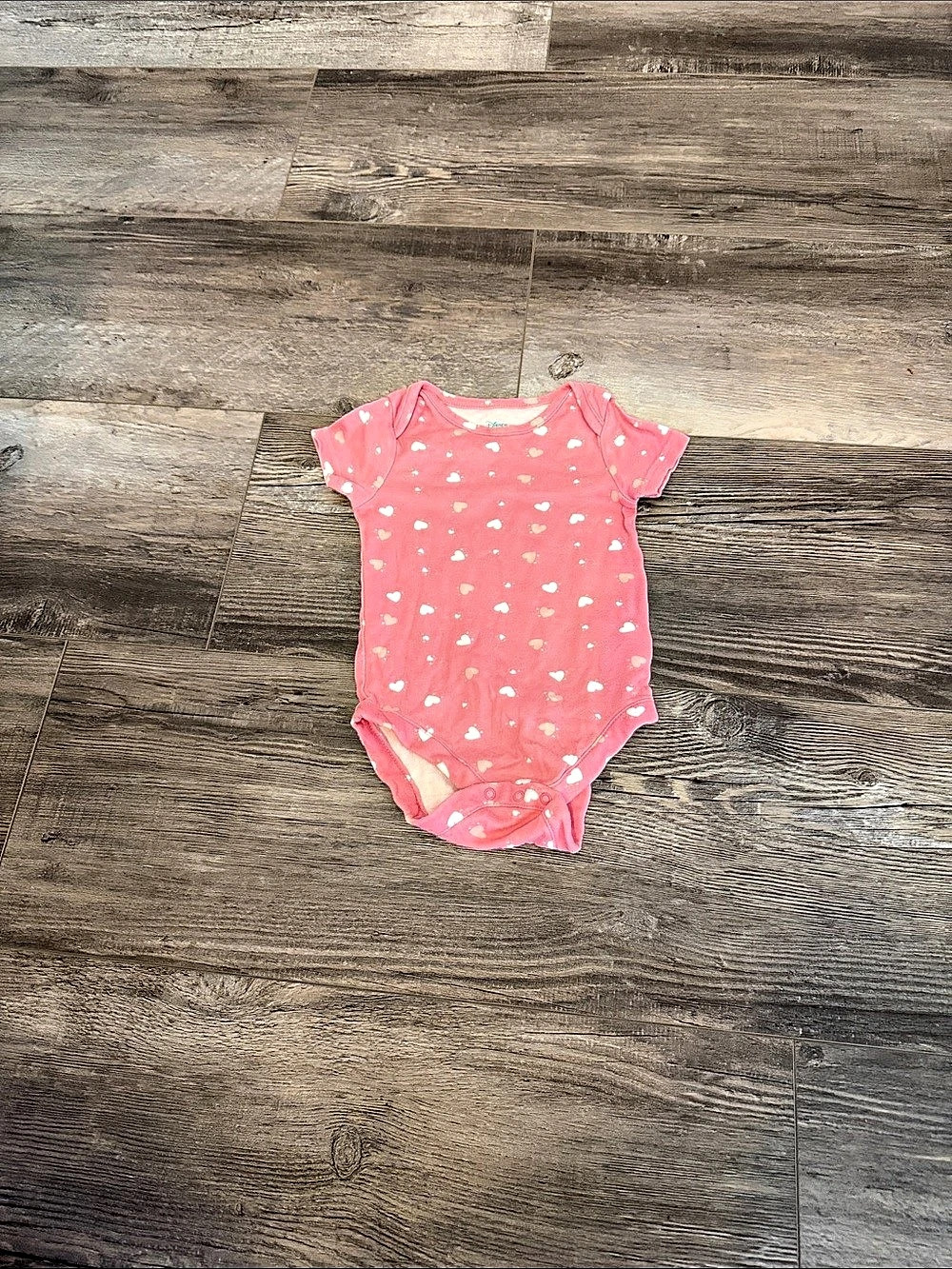 Disney Baby Bodysuit Pink Size 6-12M Like New